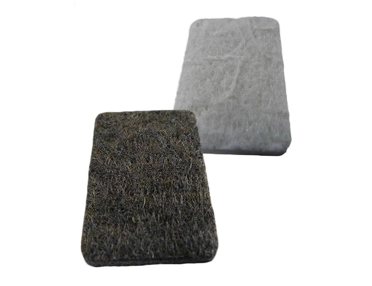 Self-adhesive felt pads - rectangular